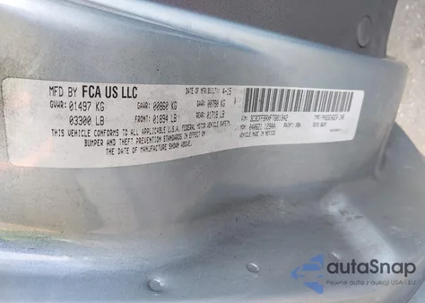 2015 Fiat 500 Sport z USA, uszkodzony, nr VIN 3C3CFFBRXFT681942